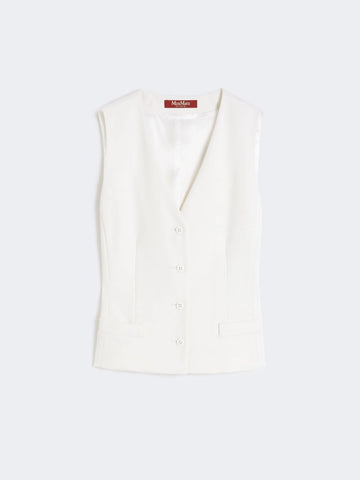 gilet in crèpe di lana MSTMADIA 010 MAXMARA STUDIO 