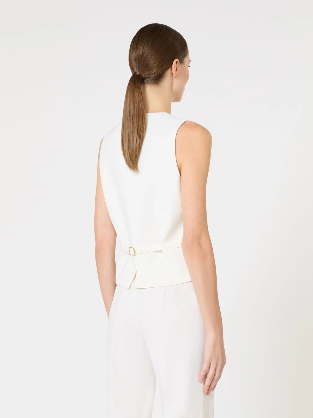 gilet in crèpe di lana MSTMADIA 010 MAXMARA STUDIO 