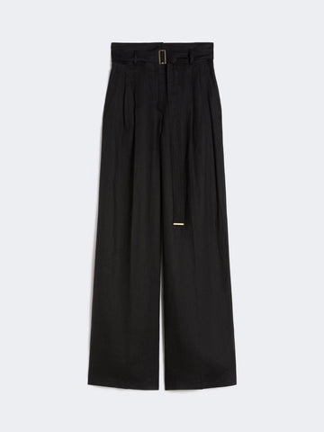 pantalone in tela di lino MSTMATERIA 035 MAXMARA STUDIO 