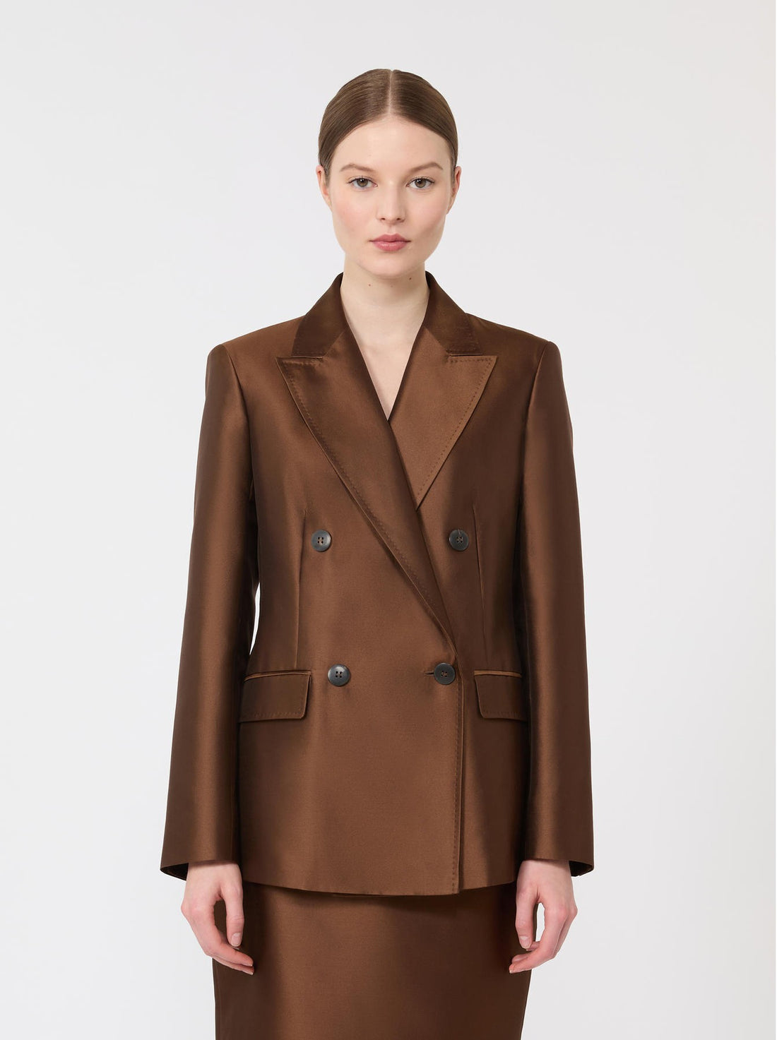 giacca in shantung di seta MSTPECCATI 002 MAXMARA STUDIO 