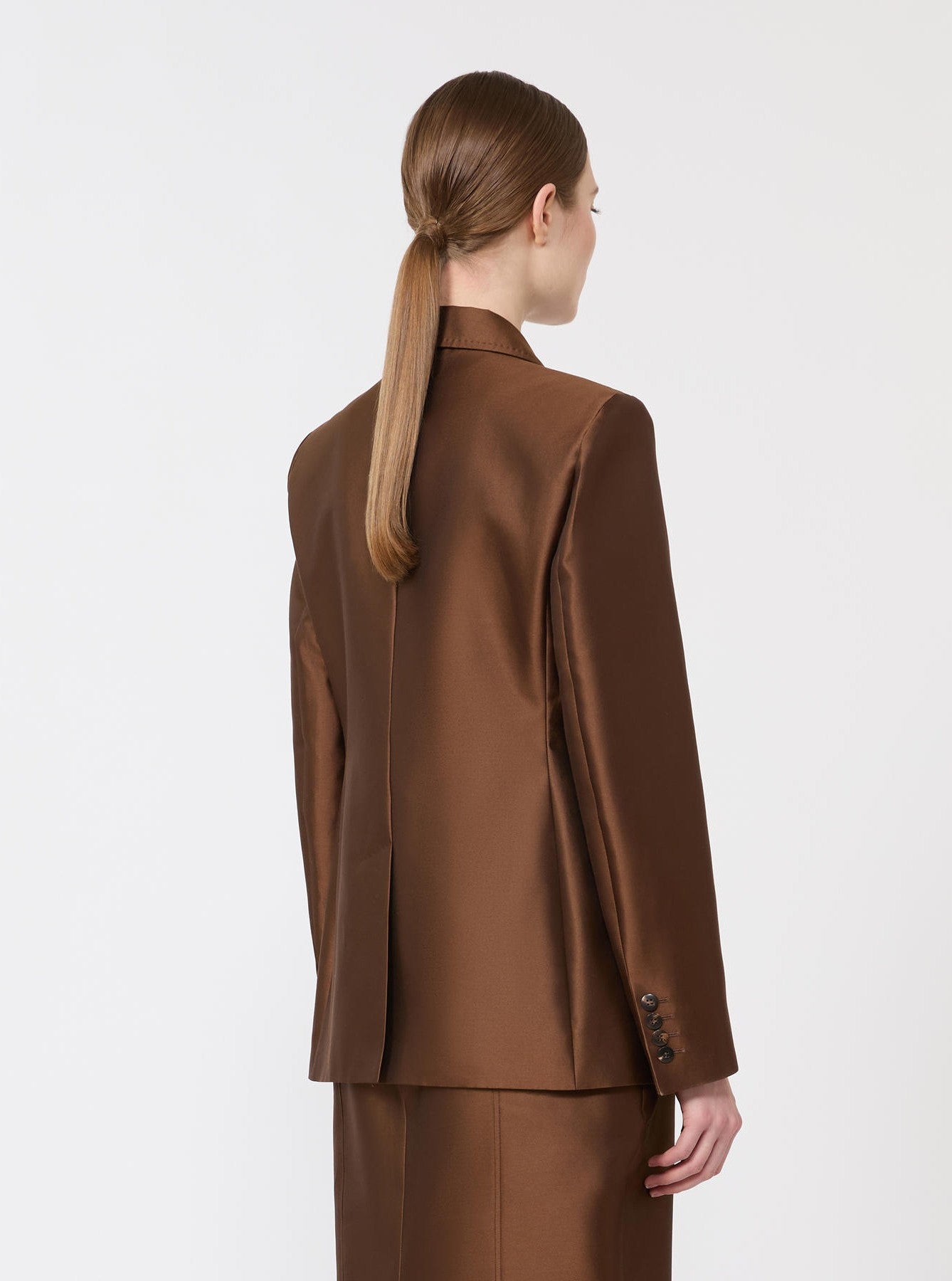 giacca in shantung di seta MSTPECCATI 002 MAXMARA STUDIO 