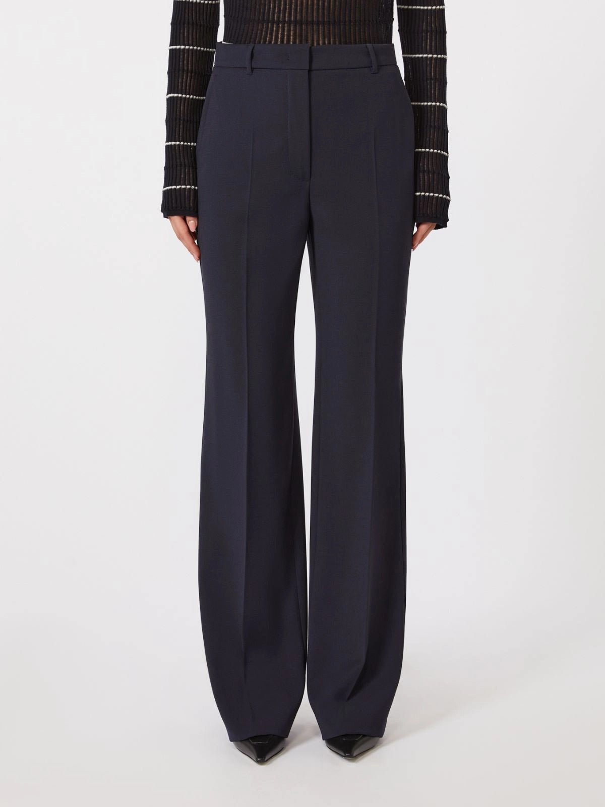pantalone in lana crèpe MSTQUASAR 004 MAXMARA STUDIO 