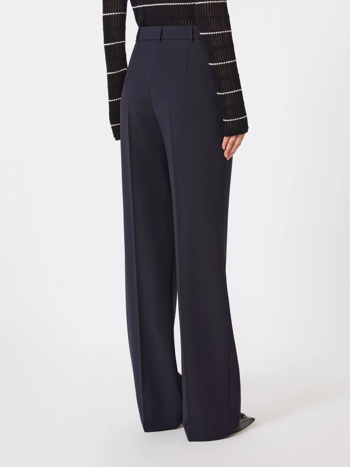 pantalone in lana crèpe MSTQUASAR 004 MAXMARA STUDIO 