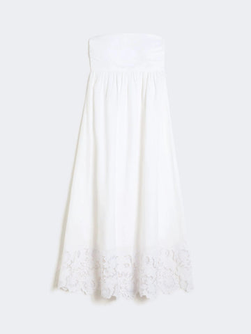 abito bustier in lino MSTSCENA 002 MAXMARA STUDIO 