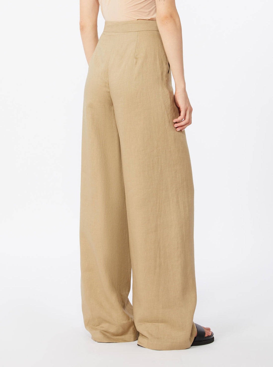 pantalone in lino MSTTAPIOCA 007 MAXMARA STUDIO 