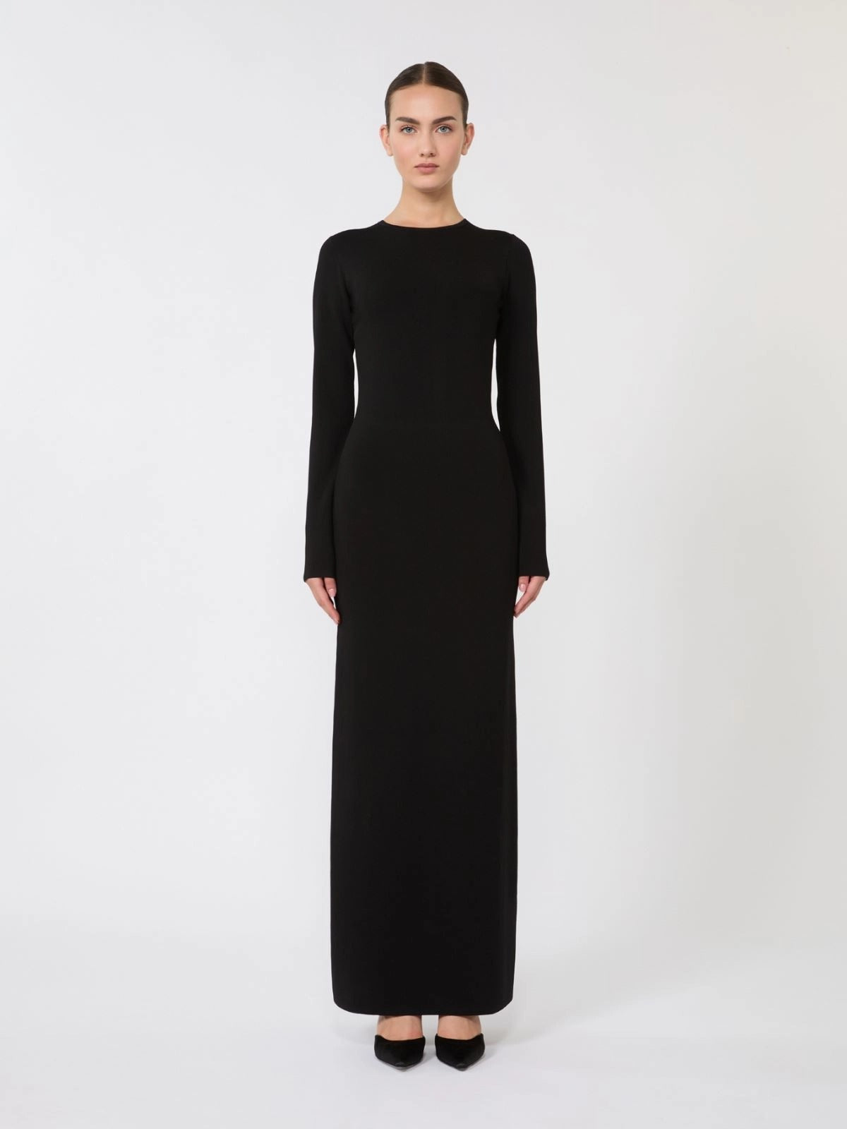 abito con maniche lunghe a guanto MSEAGENZIA 003 MAXMARA STUDIO ELEGANTE 
