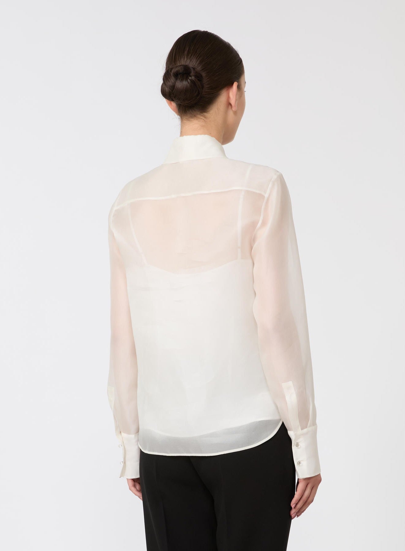 camicia in seta MSEAGI 005 MAXMARA STUDIO ELEGANTE 