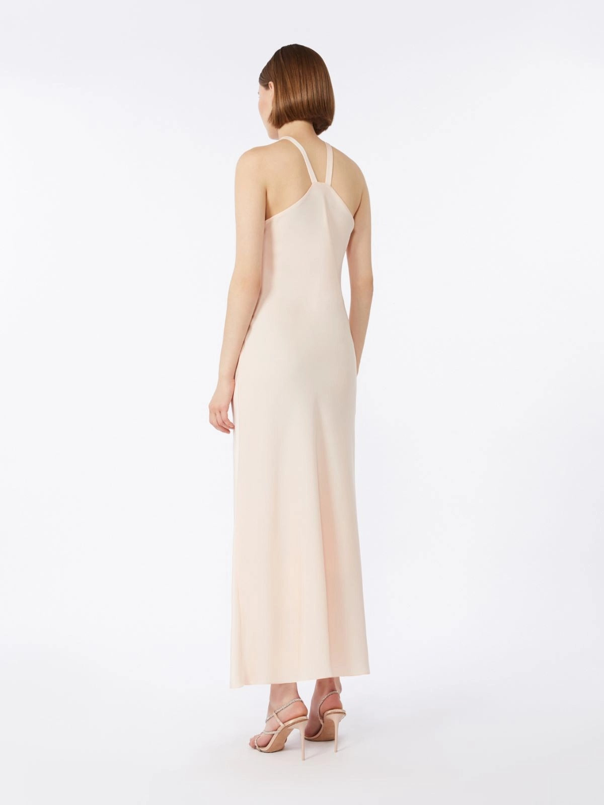 abito in satin leggero MSEGHIOTTO 005 MAXMARA STUDIO ELEGANTE 