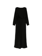 MAXMARA STUDIO ELEGANTE abito con cintura Nero