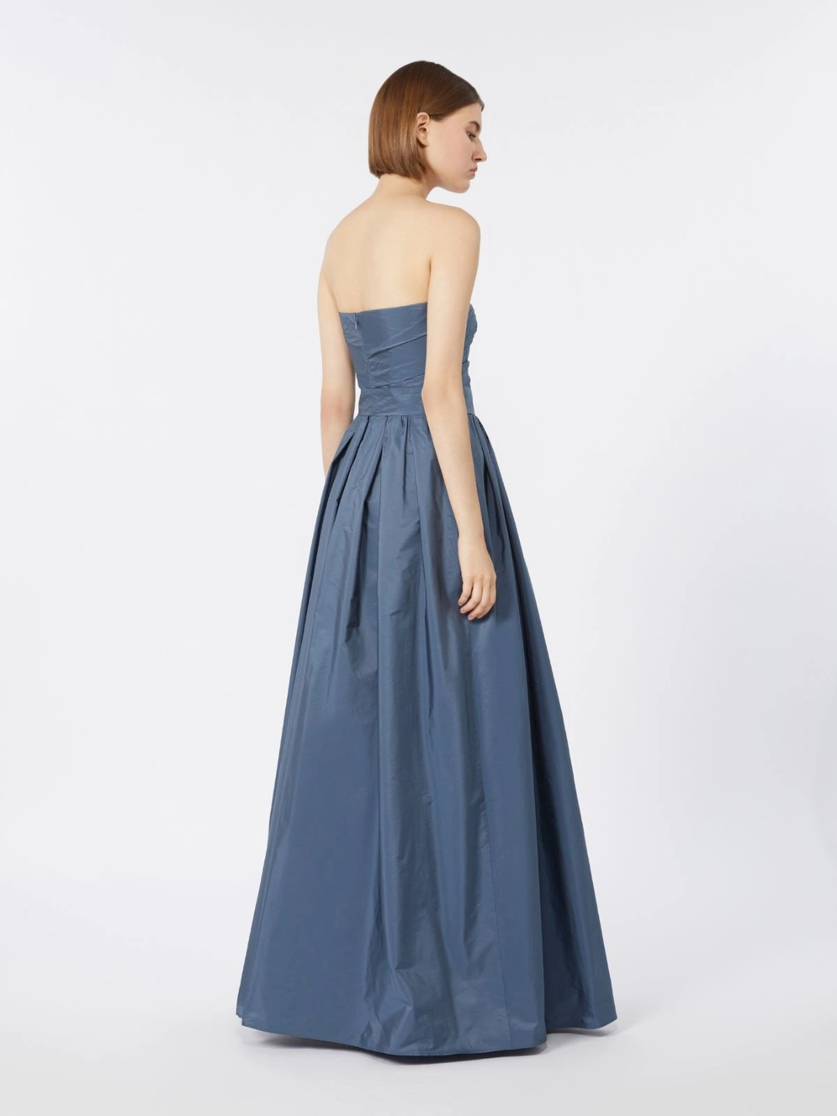 abito bustier in taffetà MSEQUINOA 063 MAXMARA STUDIO ELEGANTE 