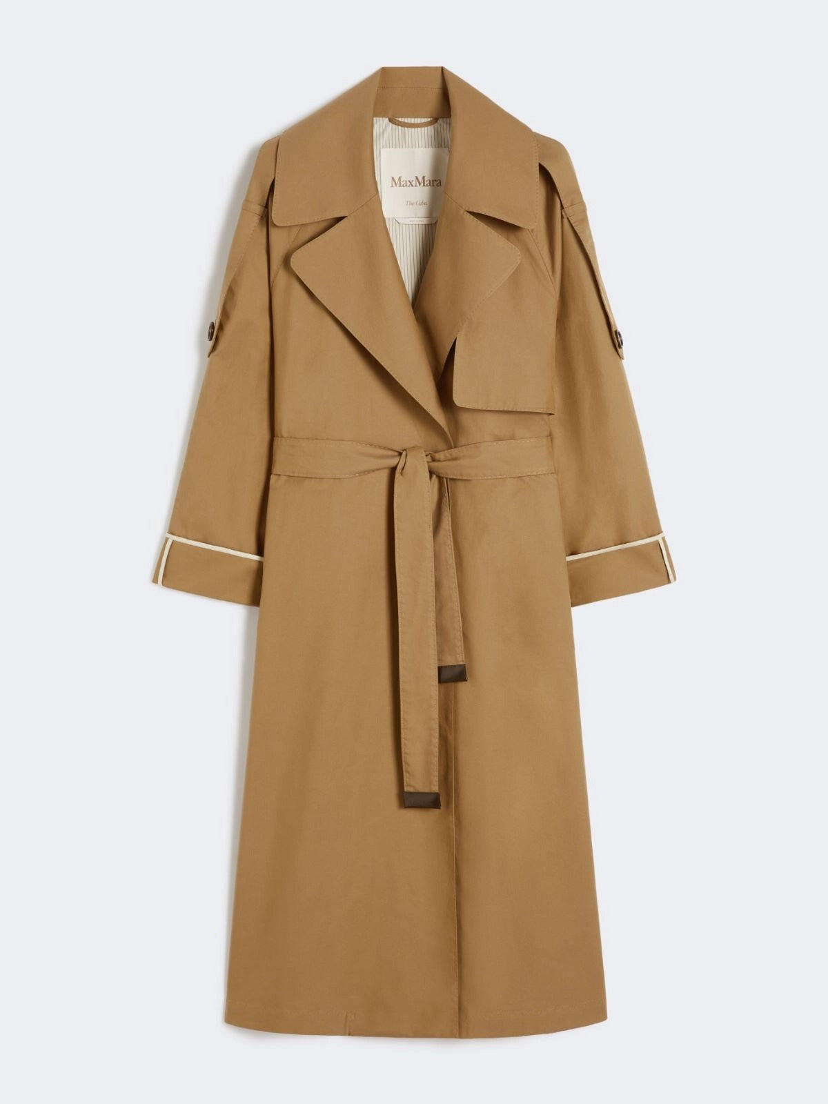 trench over in twill antigoccia MTCUTRENCH 004 MAXMARA THE CUBE 