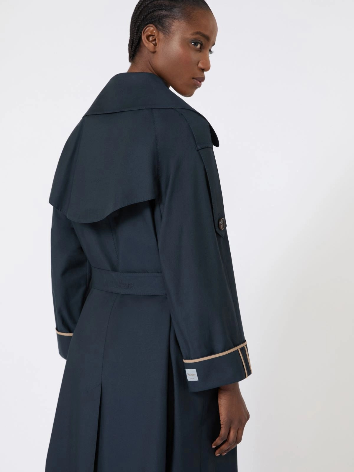 trench over in twill antigoccia MTCUTRENCH 006 MAXMARA THE CUBE 