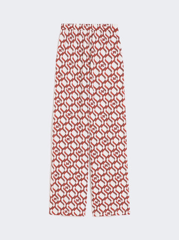Pantalone straight leg BCHABATE 001 MAXMARA BEACHWEAR 
