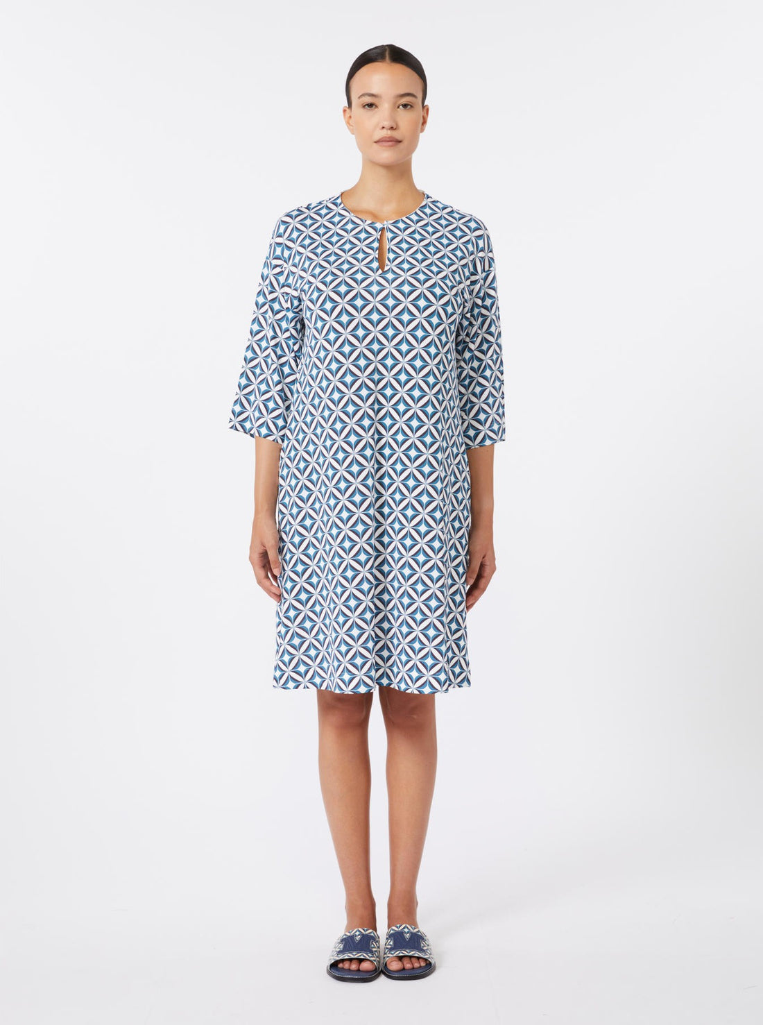 abito con stampa BCHCARNET 002 MAXMARA BEACHWEAR 