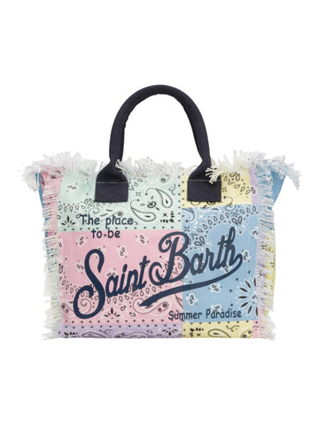 borsa colette bandanna con frange COLETTE BANDANNA 03277 MC2 SAINT BARTH 