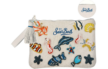 pochette pouch pearl POUCH PEARL 00877 MC2 SAINT BARTH 
