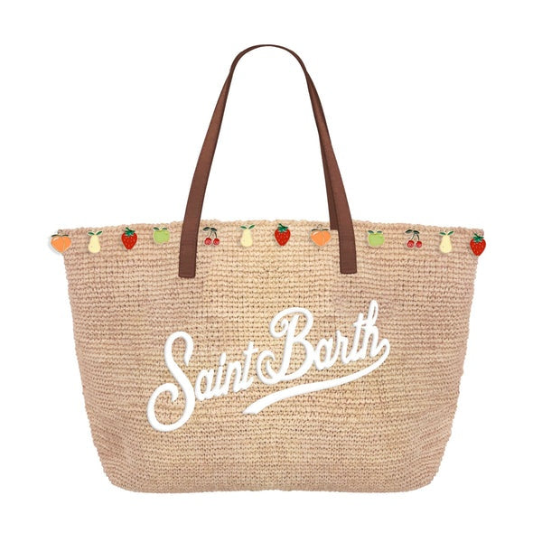 borsa raffia city mid RAFFIA CITY MID 07480L MC2 SAINT BARTH 