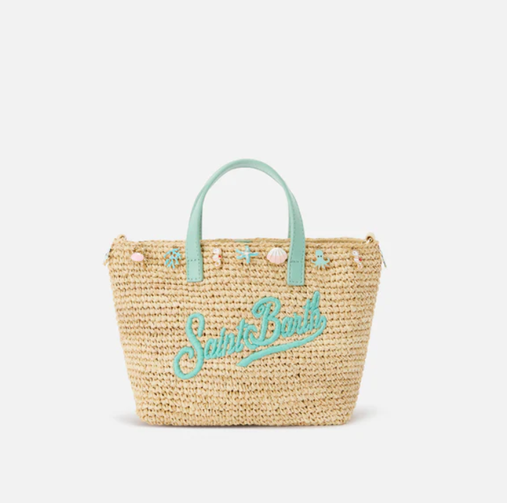 Borsa raffia city mini RAFFIA CITY MINI 00359 MC2 SAINT BARTH 