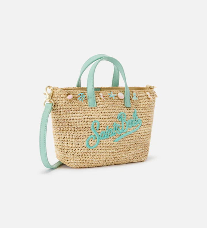 Borsa raffia city mini RAFFIA CITY MINI 00359 MC2 SAINT BARTH 