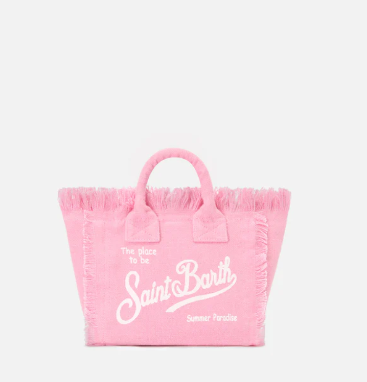 borsa vanity mini linen VANITY MINI LINEN 00142L MC2 SAINT BARTH 