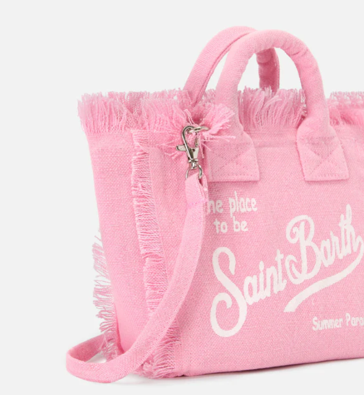 borsa vanity mini linen VANITY MINI LINEN 00142L MC2 SAINT BARTH 