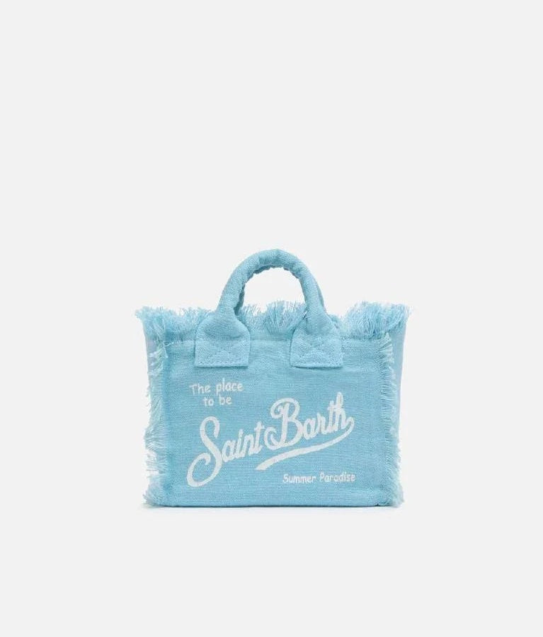 borsa vanity mini linen VANITY MINI LINEN 00555L MC2 SAINT BARTH 