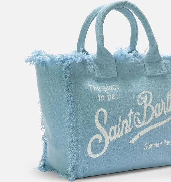 borsa vanity mini linen VANITY MINI LINEN 00555L MC2 SAINT BARTH 