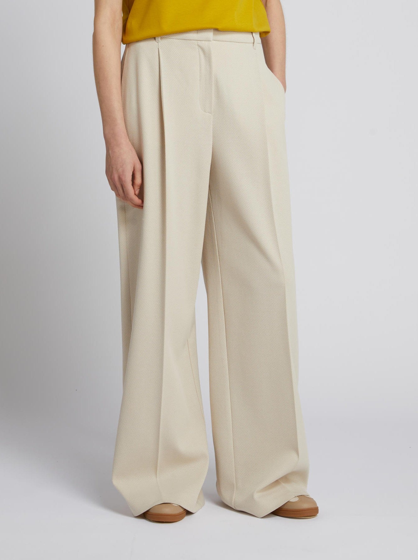 pantalone con pince MMLPANNO 001 MM MAXMARA 
