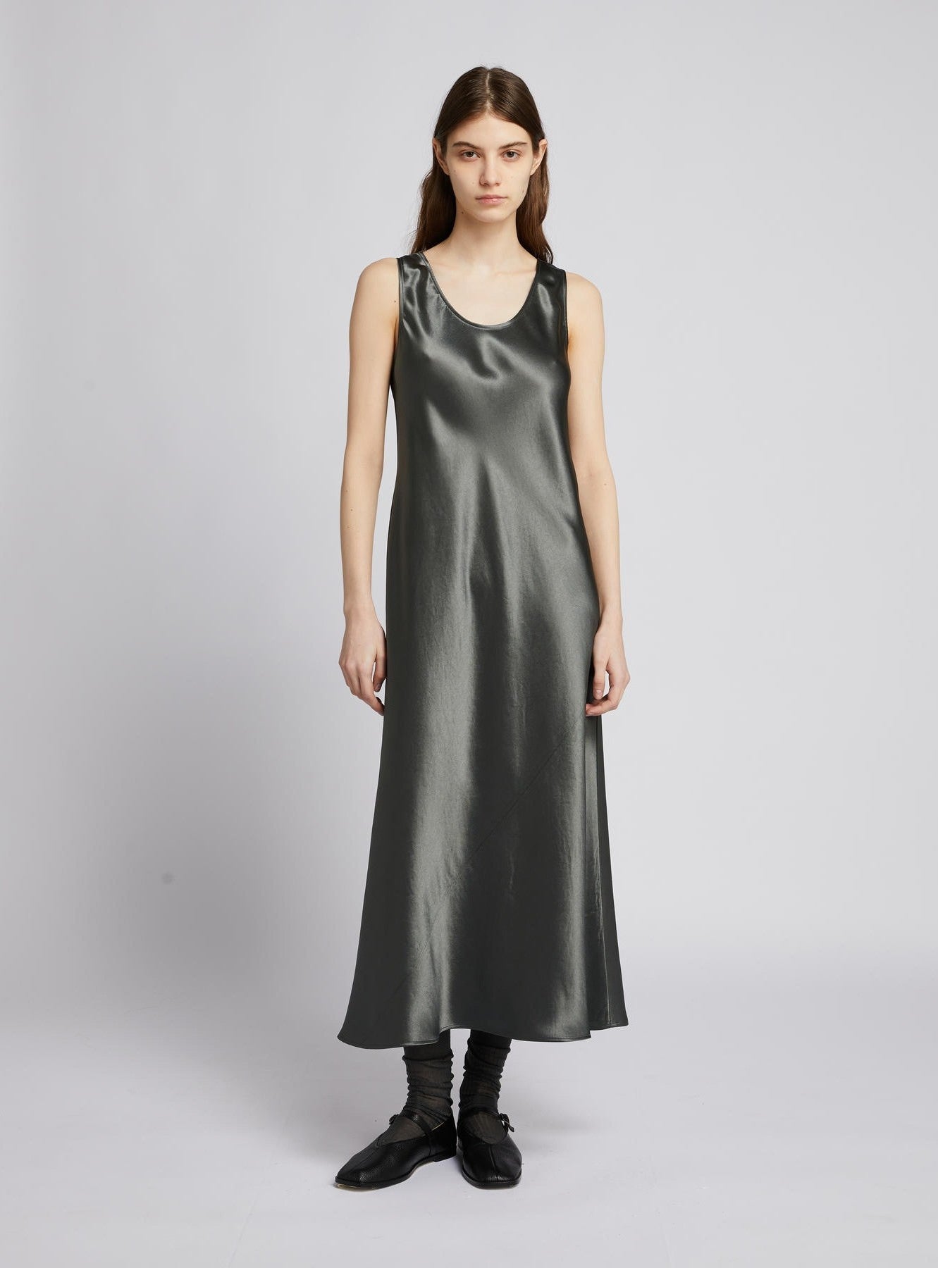 abito lungo in raso MMLTALETE 019 MM MAXMARA 