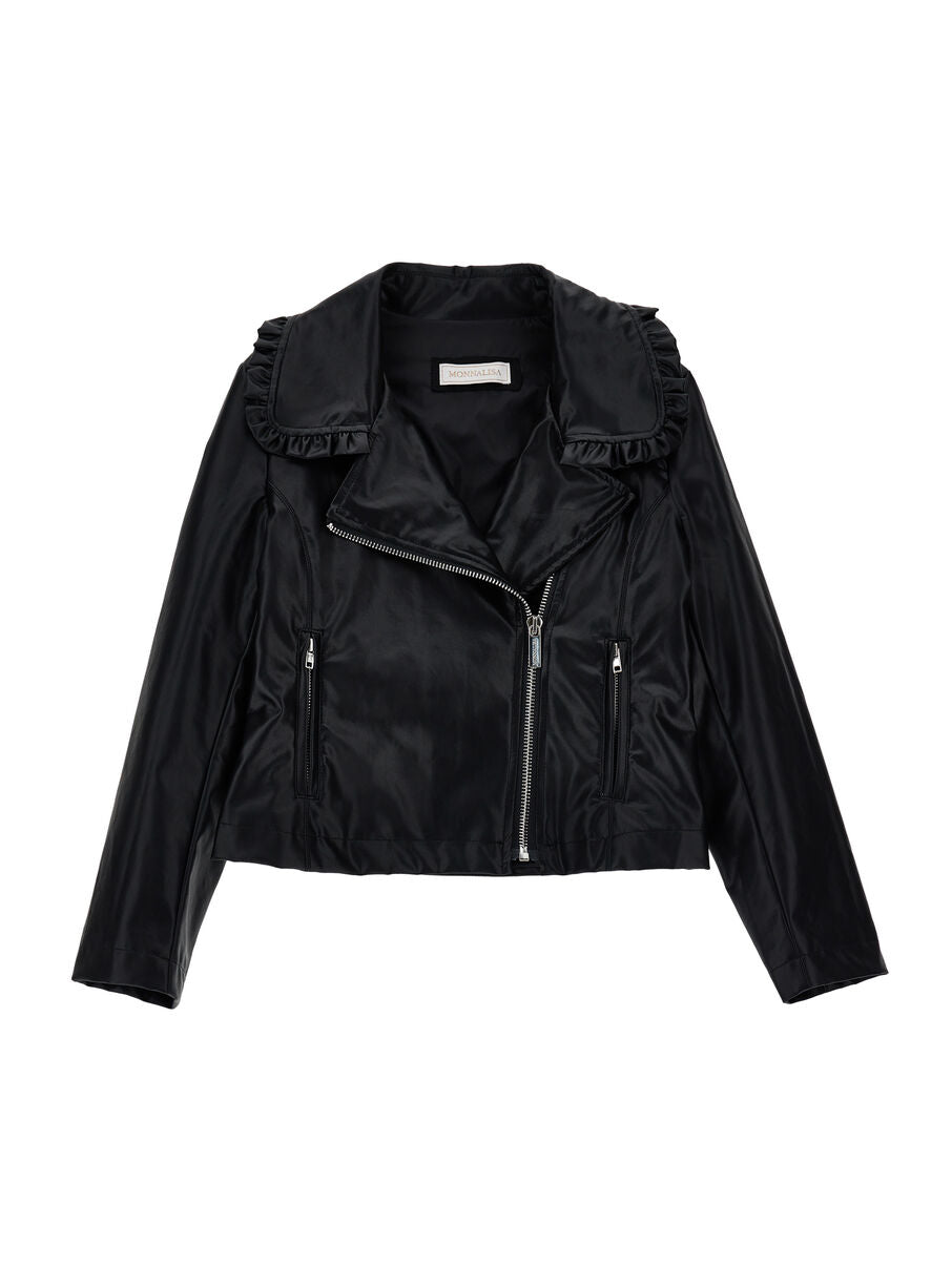 Chiodo con rouches 17G103 7022 0050 MONNALISA 