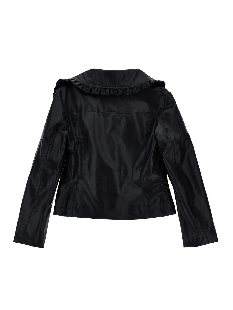 Chiodo con rouches 17G103 7022 0050 MONNALISA 