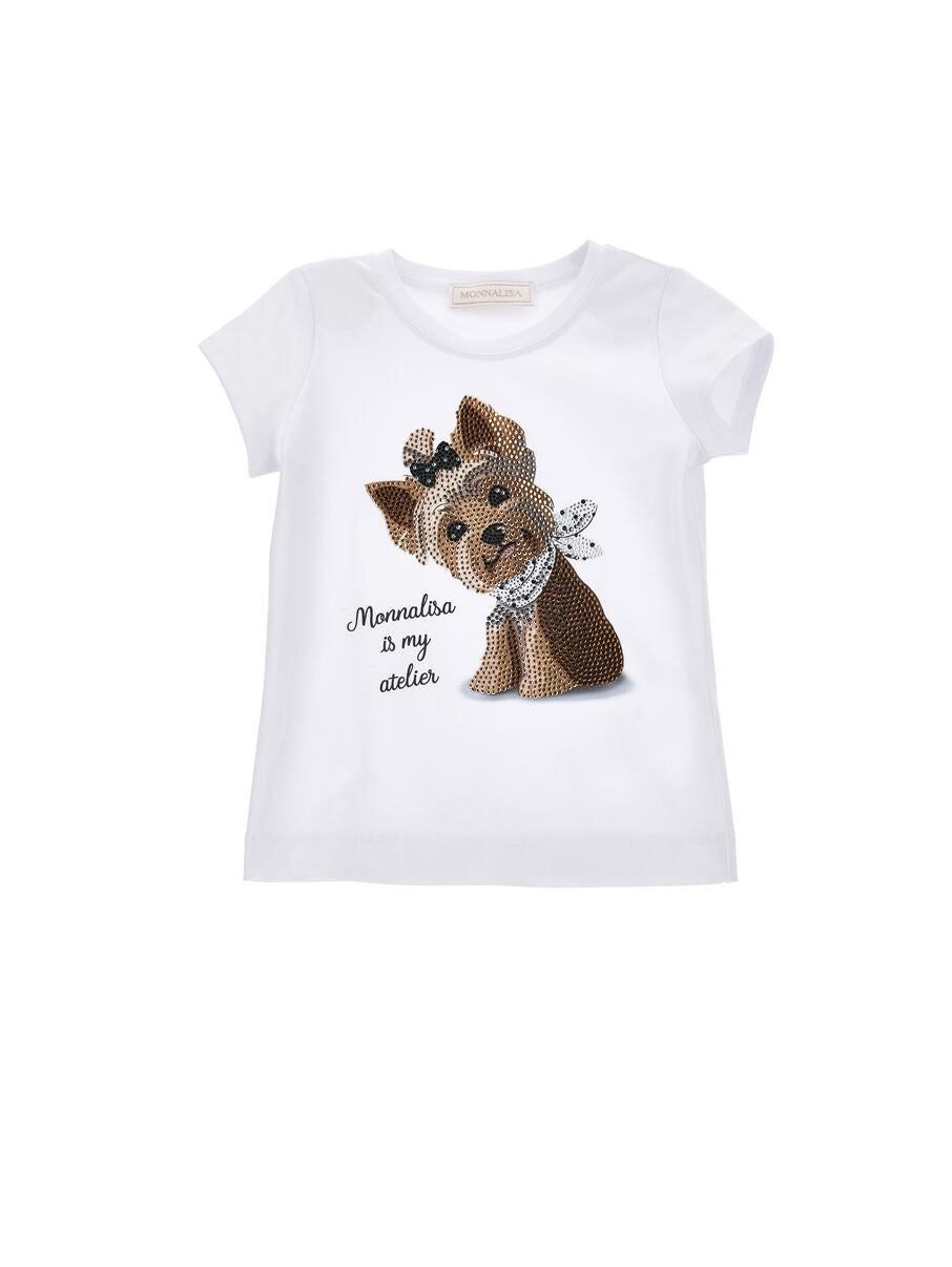 t-shirt yorkshire 19G613 7032 0099 MONNALISA 