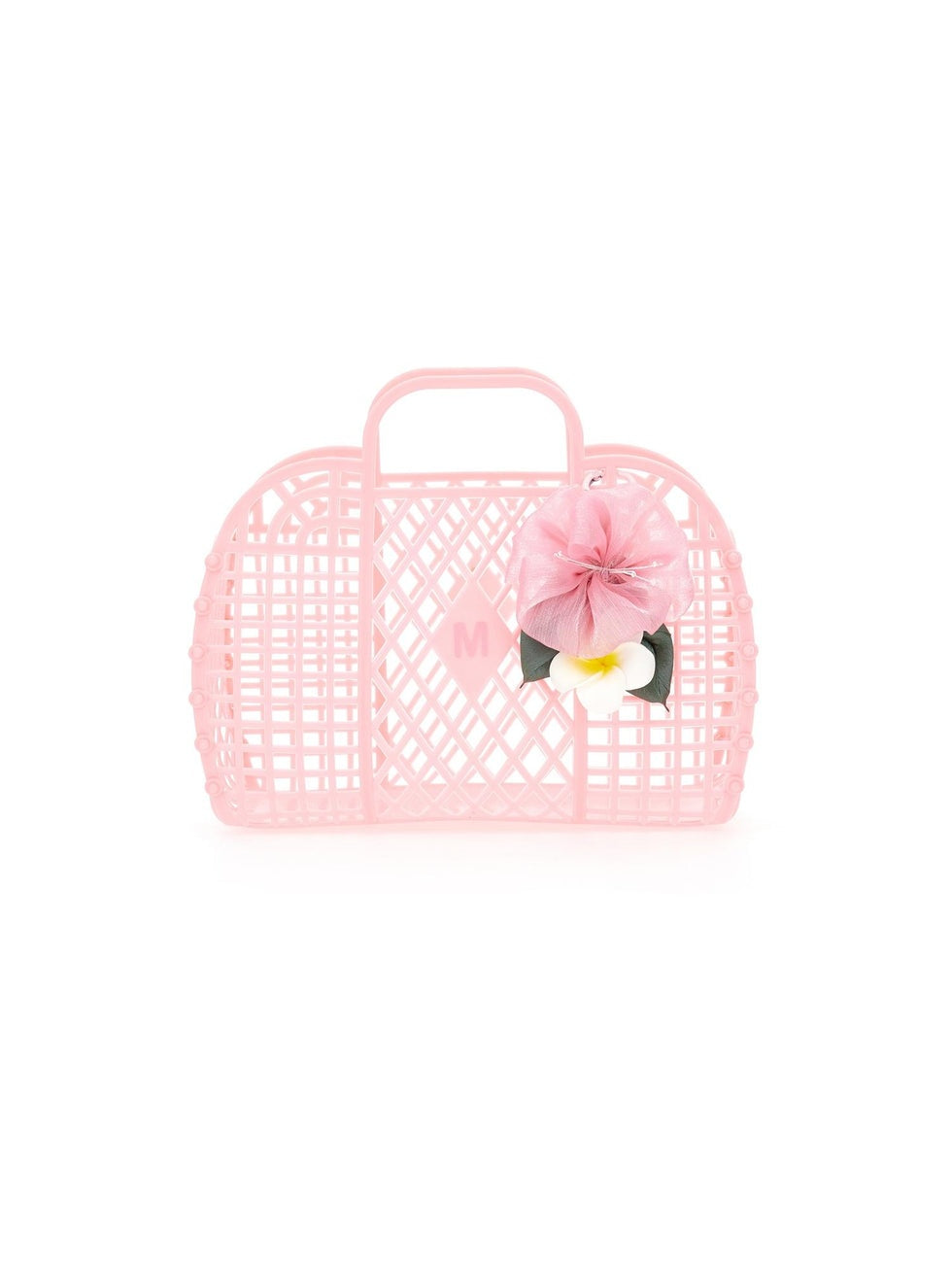 borsa con fiore ibisco 19H032 8067 0093 MONNALISA 