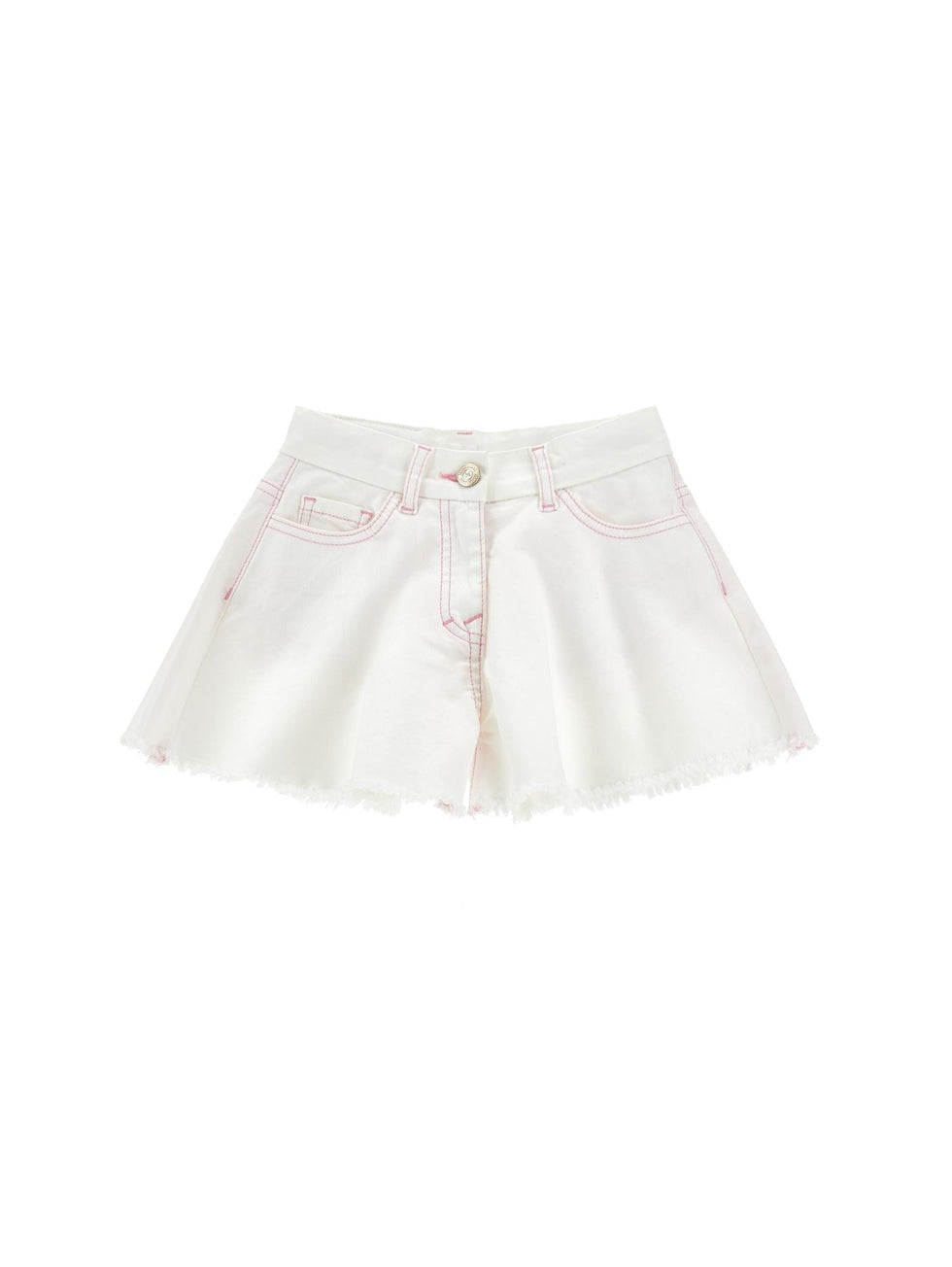 shorts con ricami 19H420 8043 0099 MONNALISA 