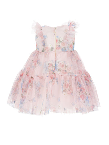 abito in tulle 31G902 7655 0090 MONNALISA 