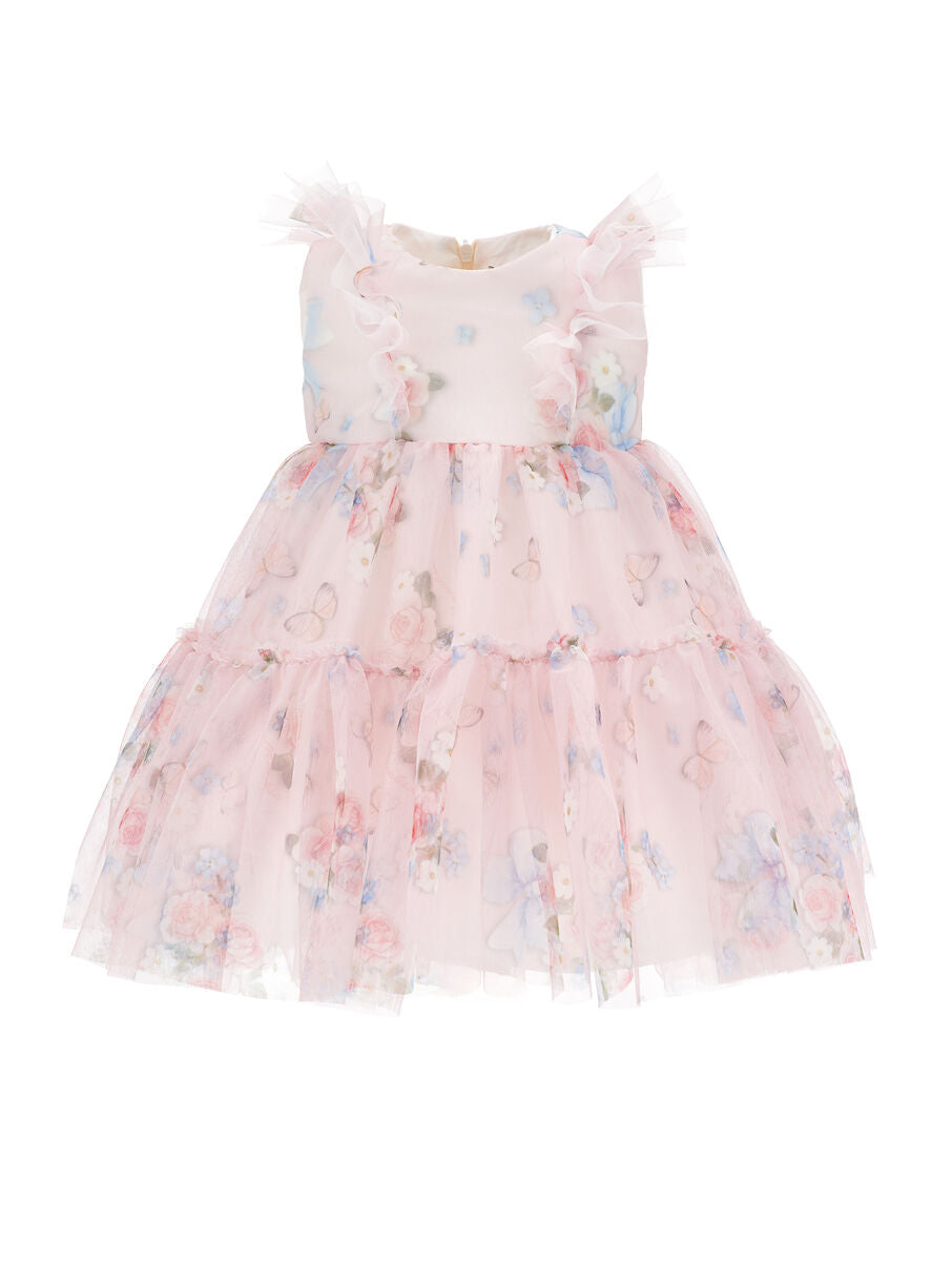 abito in tulle 31G902 7655 0090 MONNALISA 