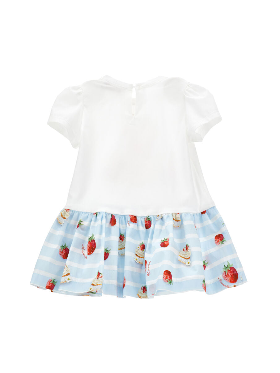 abito fragole winnie the pooh 31G916 7201 9952 MONNALISA 