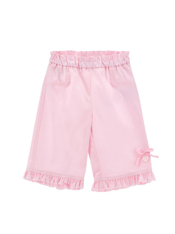 pantalone volants e fiocco 37G404 7301 0090 MONNALISA 