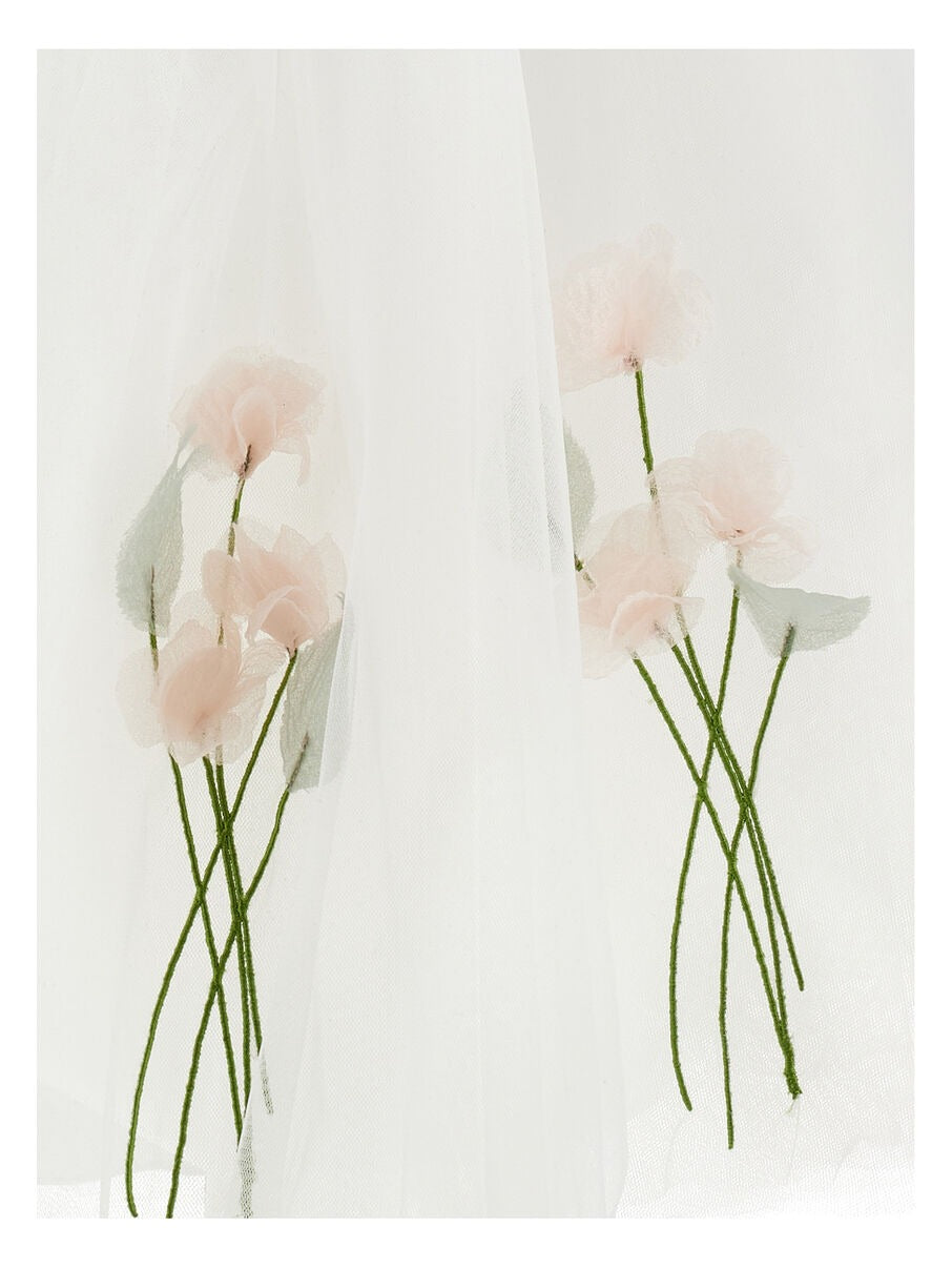 abito tulle fiori 73G904 7747 0001 MONNALISA 
