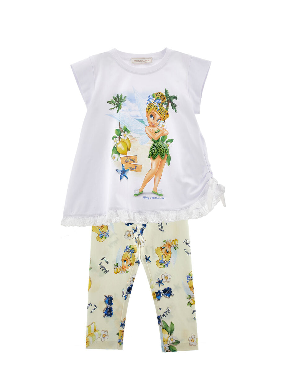 completo t-shirt e leggins 19G506 7032 9914 MONNALISA 