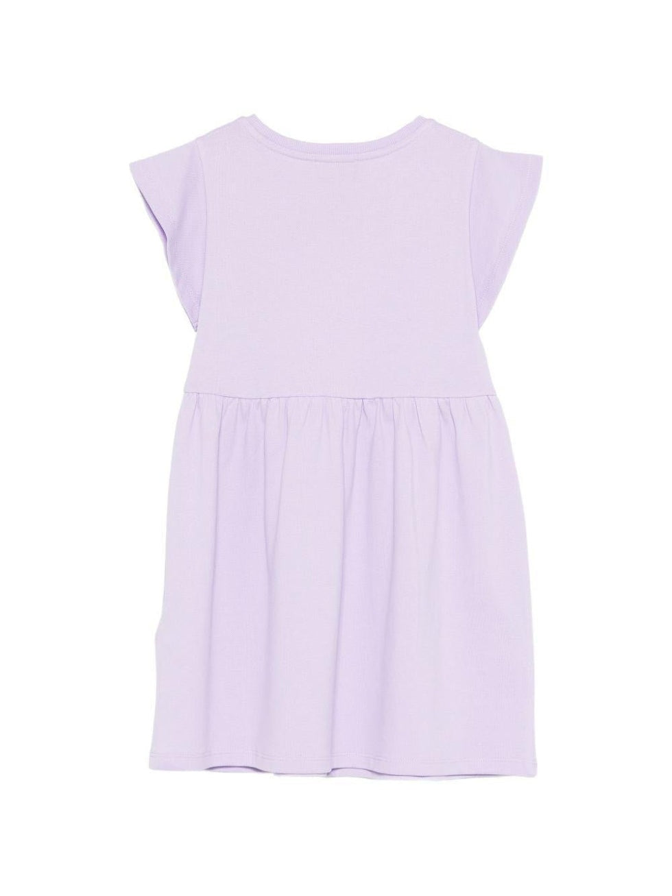 abito con ricamo fiori HDV0HQ LFA06 51683 MOSCHINO KIDS 