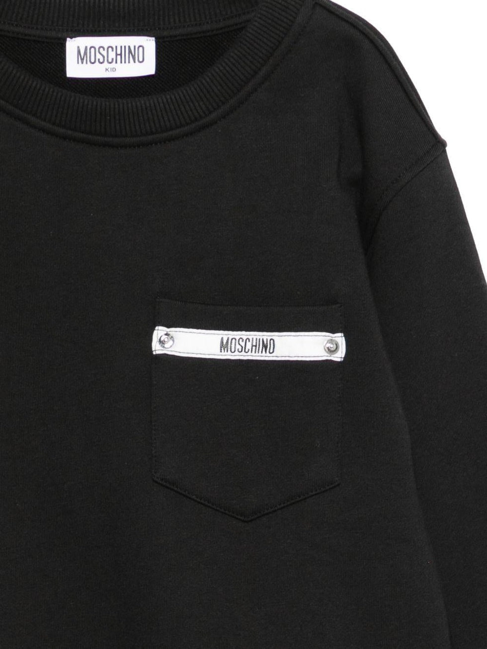 felpa con logo HUF09P LCA86 60100 MOSCHINO KIDS 