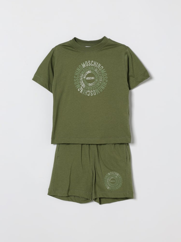 completo due pezzi con logo HUG00Y LAA02 30037 MOSCHINO KIDS 