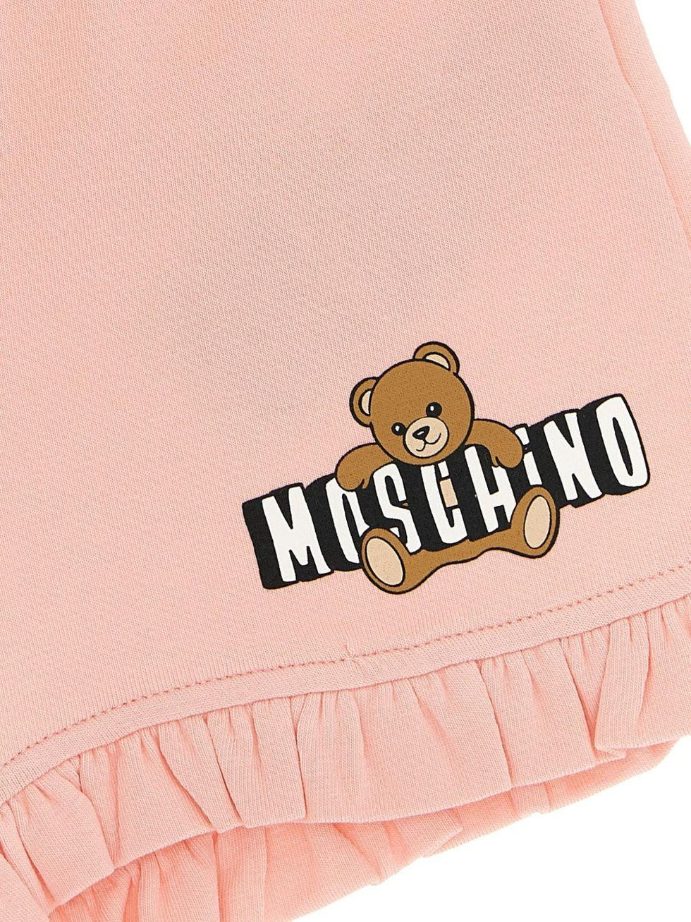 Set con shorts moschino MBG01OLBA00 85010 MOSCHINO KIDS 