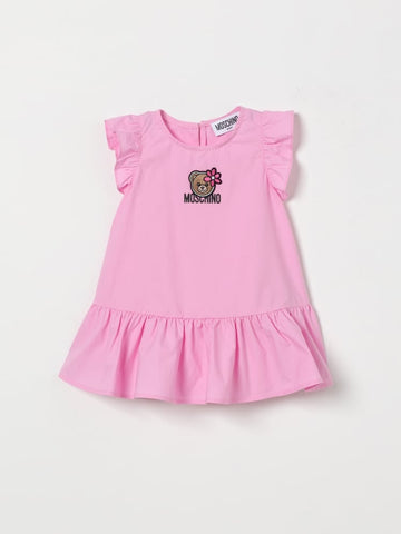 abito con patch MDV0D6LLA10 51473 MOSCHINO KIDS 