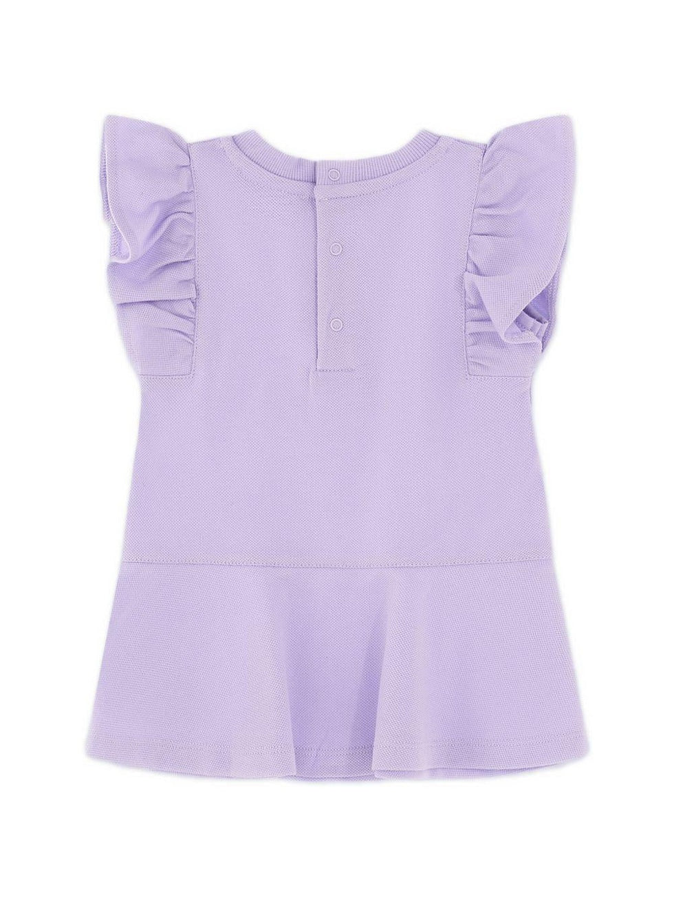 abito con rouches MDV0DILFA06 51683 MOSCHINO KIDS 