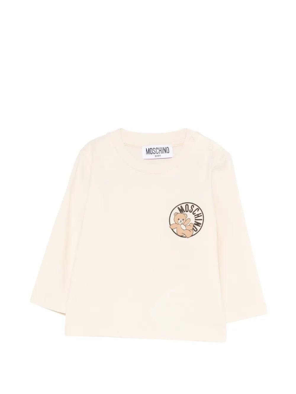 t-shirt con logo MUO01A LAA03 10063 MOSCHINO KIDS 
