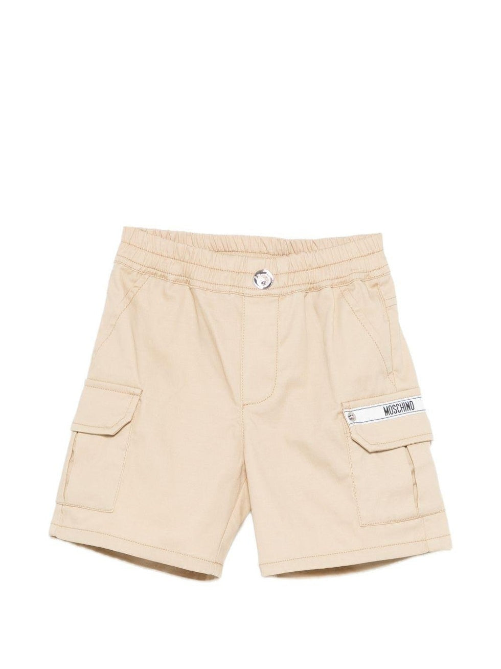 shorts cargo con logo MUQ01Q LYA02 20829 MOSCHINO KIDS 