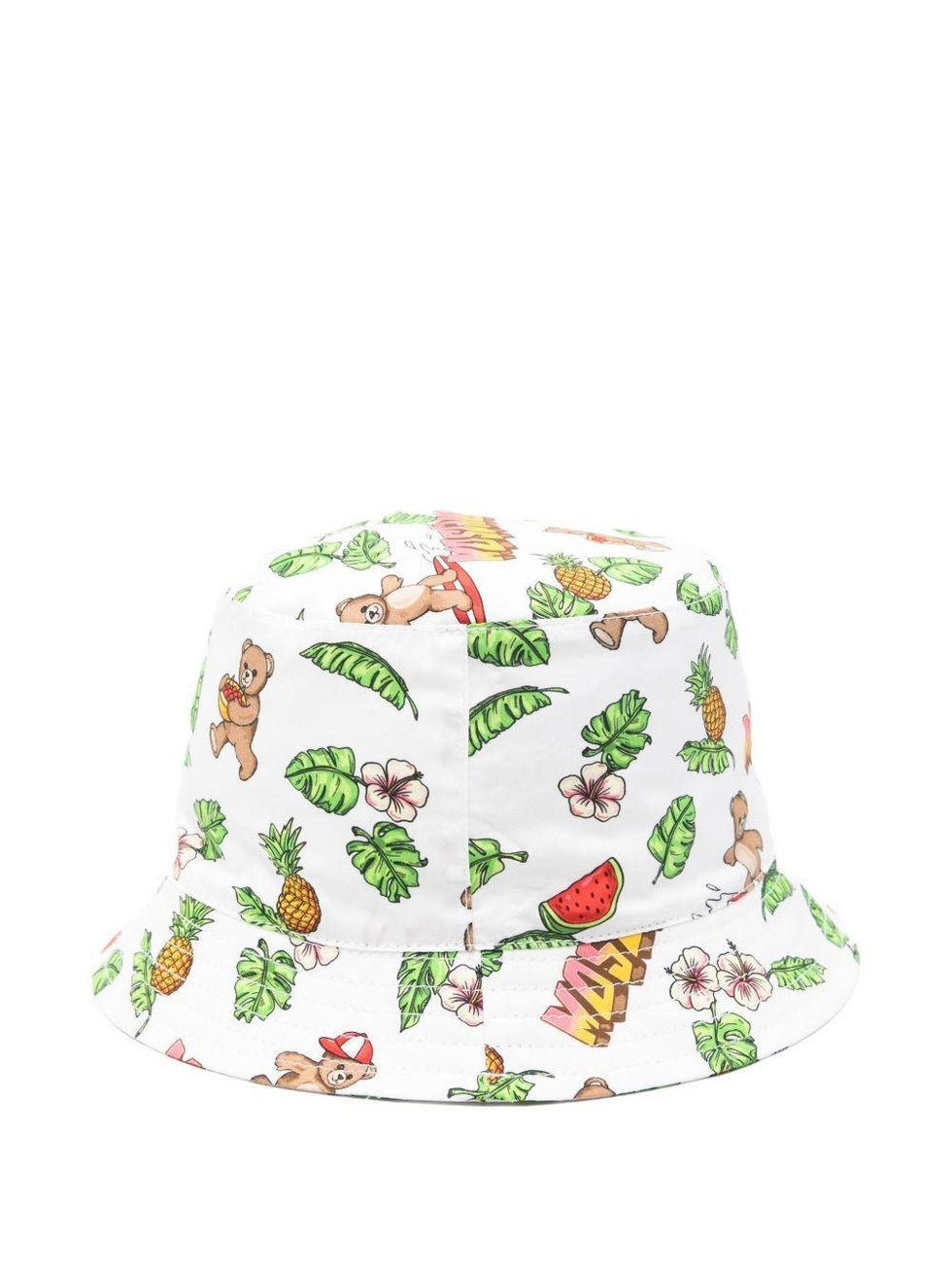 cappello bucket neonato MUX05S LLB64 83657 MOSCHINO KIDS 