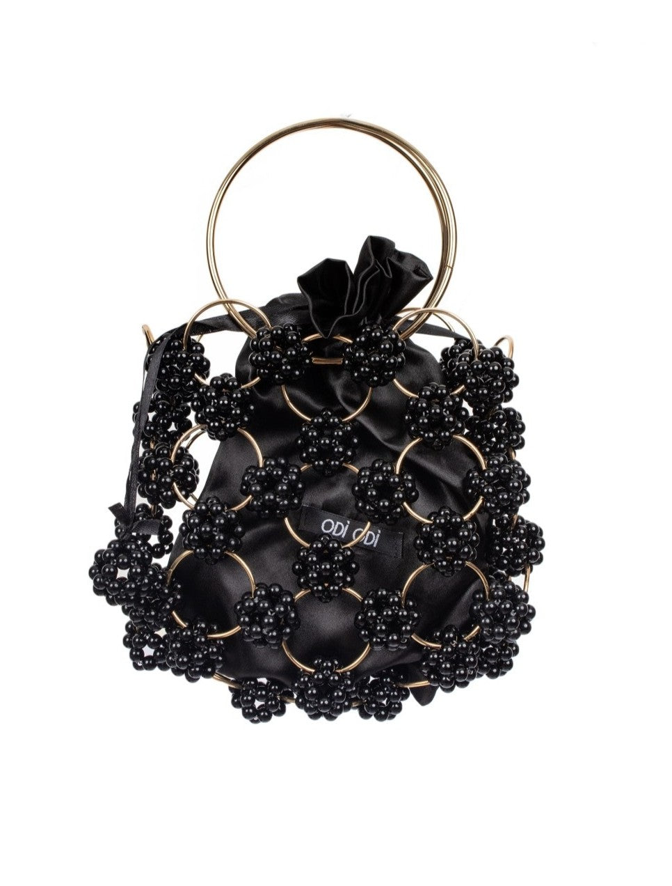 borsa mini gioiello MOROSITA 710S6 NERO-ORO ODI' ODI' 